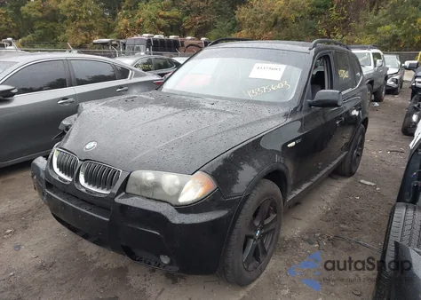2006 BMW X3 3.0I from USA, damaged, VIN WBXPA93446WG77448